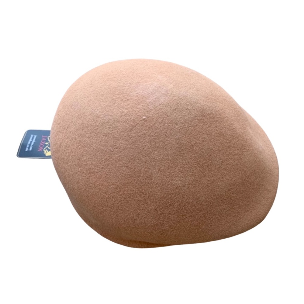 Tan Wool Ascot Cap - Picture 2 of 8